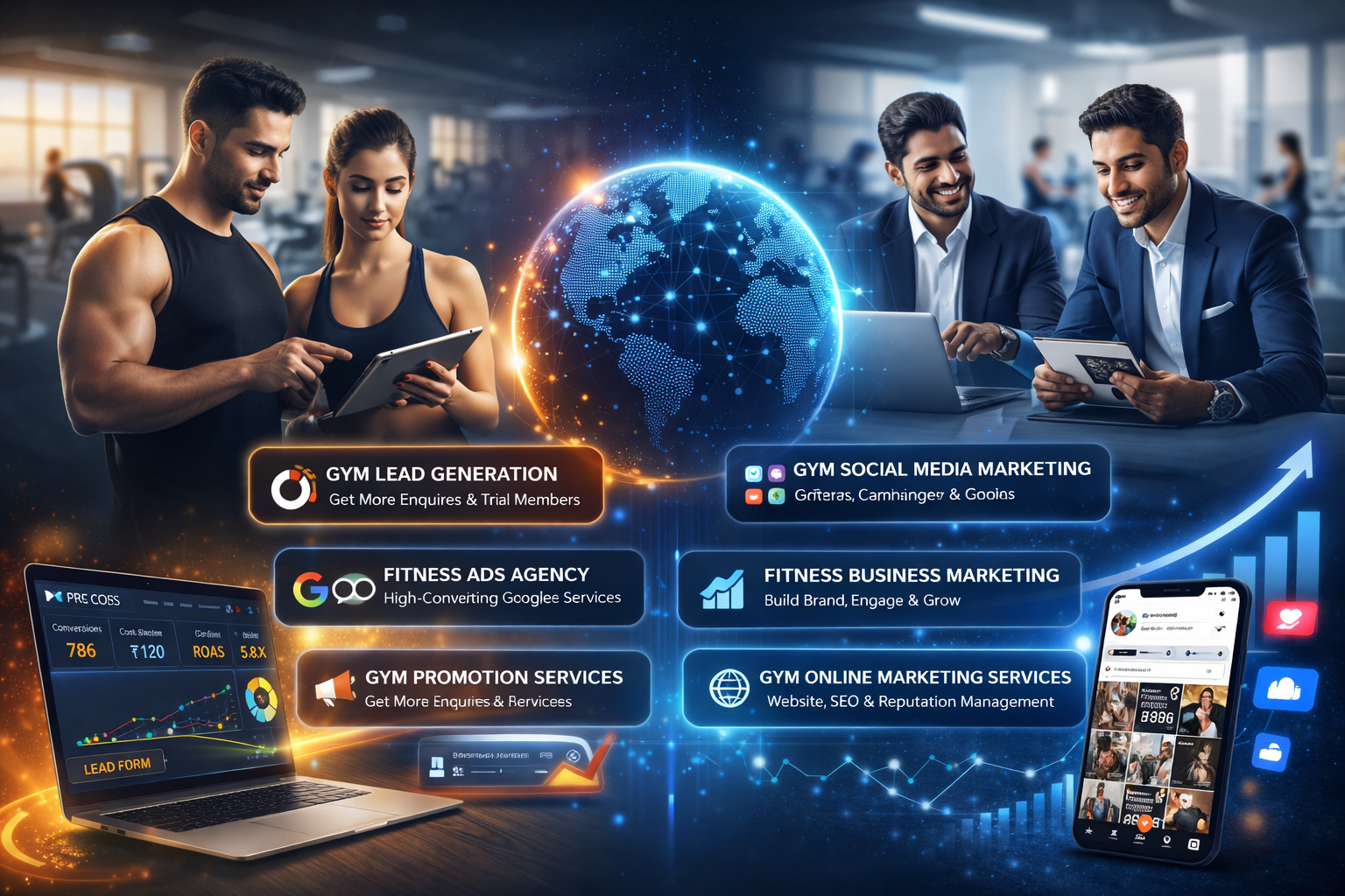 gym social media marketing in jaipiur