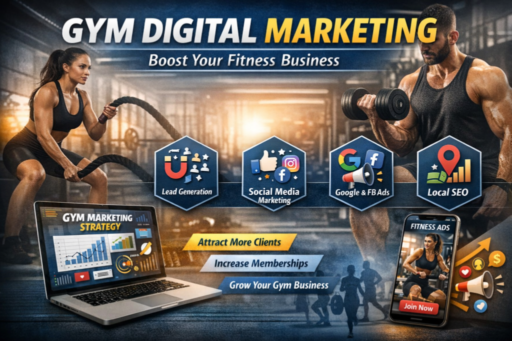 gym online marketing services in jaipur