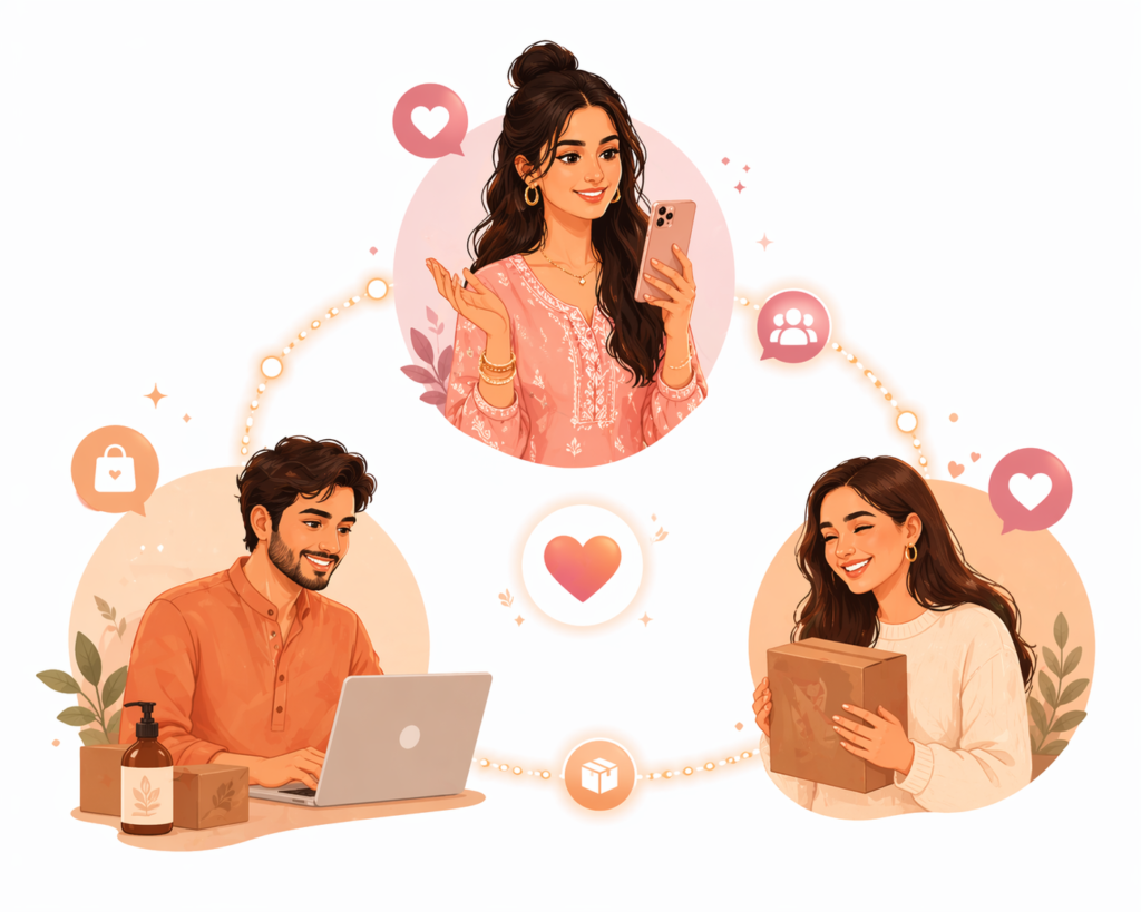 Influencer marketing platform in Jaipur connecting brands, creators and customers — The Brand Tales