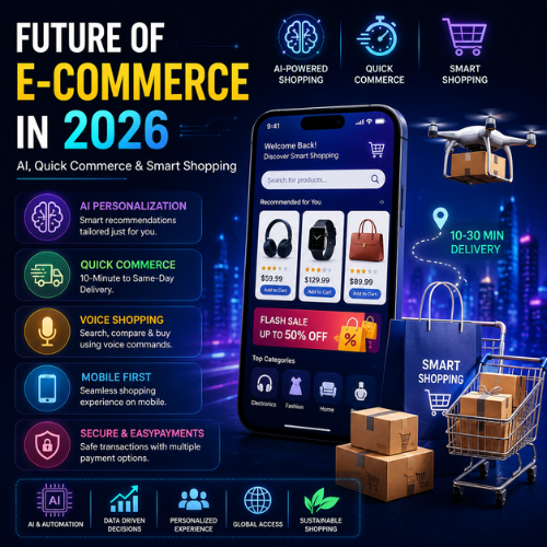 Future of E-Commerce in 2026 AI, Quick Commerce & Smart Shopping